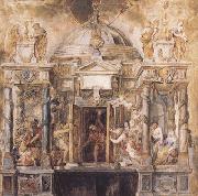 Peter Paul Rubens The Temple of Fanus (mk01) USA oil painting artist